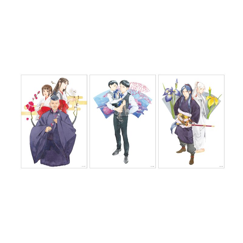 REPLICA GENGA 3枚セット ノラガミ 03 デザインC(公式イラスト) (REPLICA GENGA 3 Set "Noragami" 03 Design C (Official Illustration))