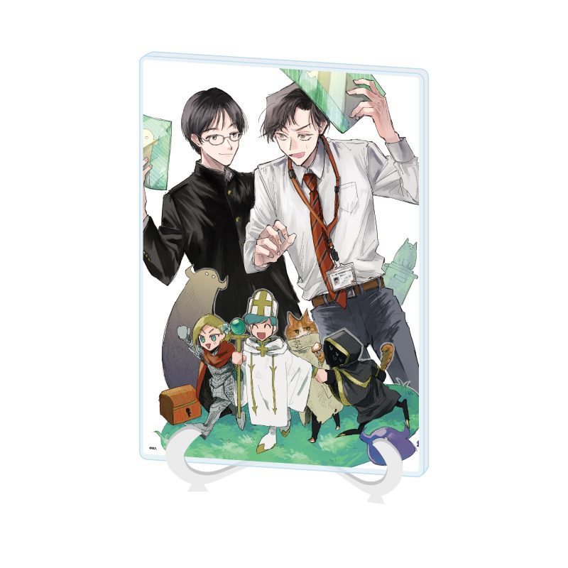 アクリルアートボード A5サイズ かもがわ圭先生 01 社会人カップルのSummer Vacation BLフェア(公式イラスト) (Acrylic Art Board A5 Size Kei Kamogawa Works 01 Office Worker Couple's Summer Vacation BL Fair (Official Illustration))