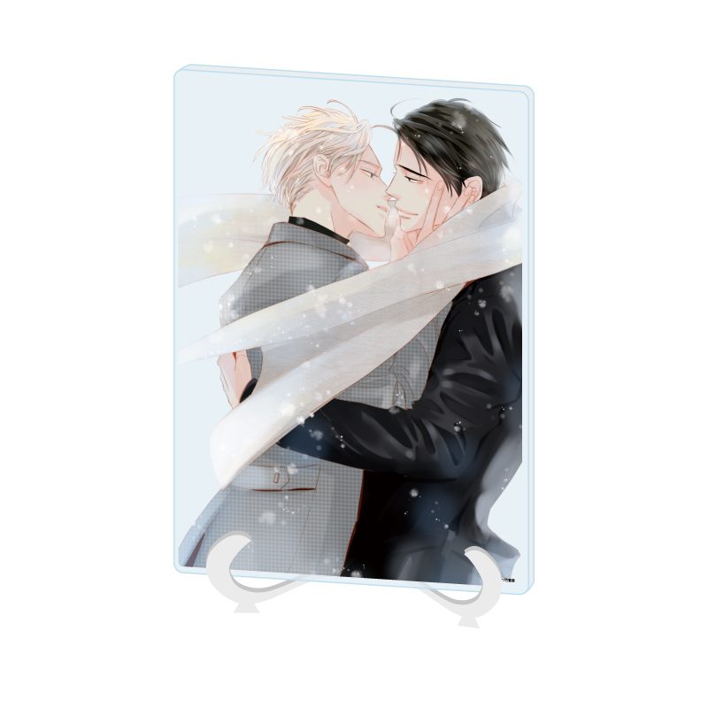 アクリルアートボード A5サイズ ウノハナ先生 01 社会人カップルのSummer Vacation BLフェア(公式イラスト) (Acrylic Art Board A5 Size Unohana Works 01 Office Worker Couple's Summer Vacation BL Fair (Official Illustration))