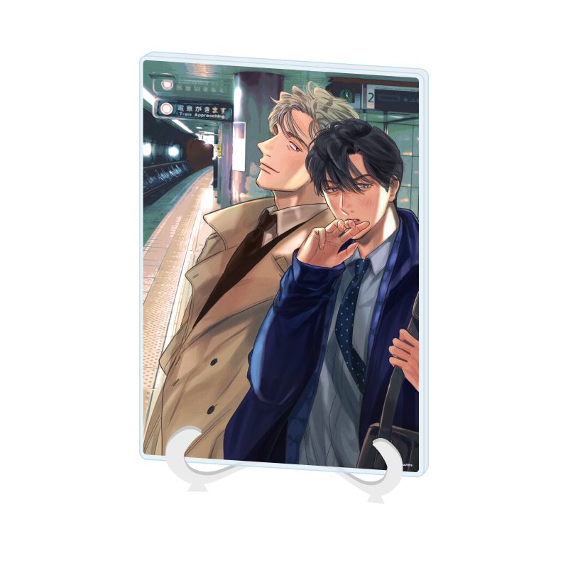 アクリルアートボード A5サイズ ダヨオ先生 01 社会人カップルのSummer Vacation BLフェア(公式イラスト) (Acrylic Art Board A5 Size Dayoo Works 01 Office Worker Couple's Summer Vacation BL Fair (Official Illustration))