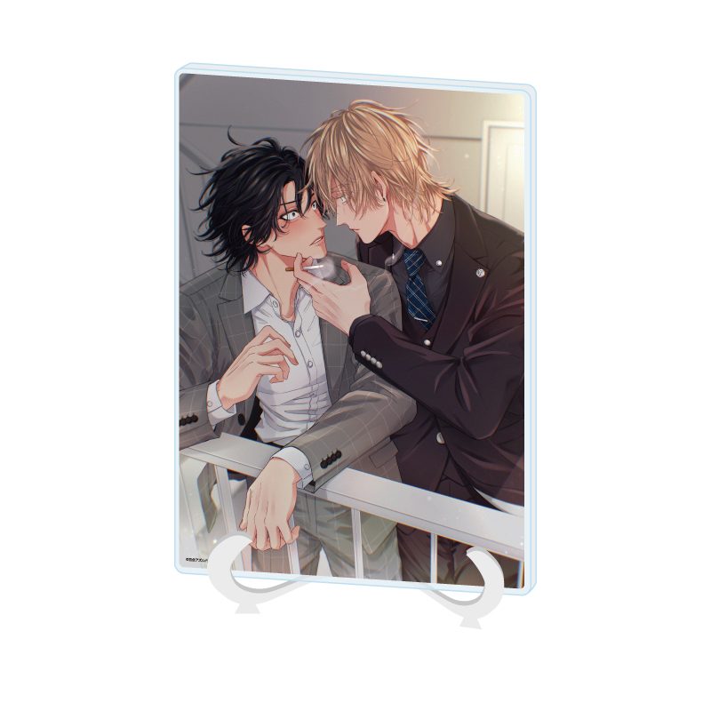 アクリルアートボード A5サイズ 百合アズル先生 01 社会人カップルのSummer Vacation BLフェア(公式イラスト) (Acrylic Art Board A5 Size Azul Yuri Works 01 Office Worker Couple's Summer Vacation BL Fair (Official Illustration))