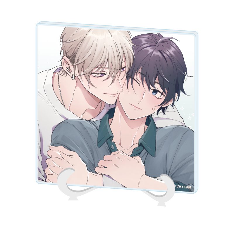 アクリルアートボード doji先生 01 社会人カップルのSummer Vacation BLフェア(公式イラスト) (Acrylic Art Board doji Works 01 Office Worker Couple's Summer Vacation BL Fair (Official Illustration))
