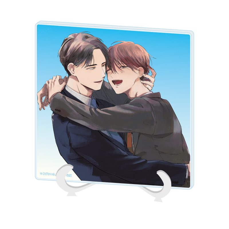アクリルアートボード あずみつな先生 01 社会人カップルのSummer Vacation BLフェア(公式イラスト) (Acrylic Art Board Tsuna Azumi Works 01 Office Worker Couple's Summer Vacation BL Fair (Official Illustration))