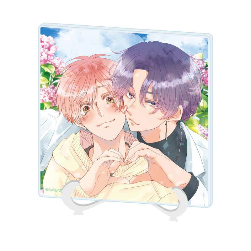 アクリルアートボード 七ノ日先生 01 社会人カップルのSummer Vacation BLフェア(公式イラスト) (Acrylic Art Board Nanoka Works 01 Office Worker Couple's Summer Vacation BL Fair (Official Illustration))