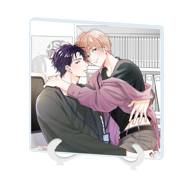 アクリルアートボード 上田にく先生 02 社会人カップルのSummer Vacation BLフェア(公式イラスト) (Acrylic Art Board Niku Ueda Works 02 Office Worker Couple's Summer Vacation BL Fair (Official Illustration))