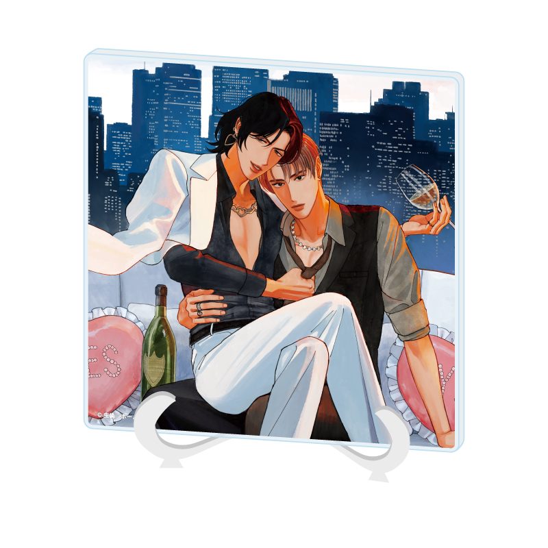 アクリルアートボード 虫歯先生 01 社会人カップルのSummer Vacation BLフェア(公式イラスト) (Acrylic Art Board Mushiba Works 01 Office Worker Couple's Summer Vacation BL Fair (Official Illustration))