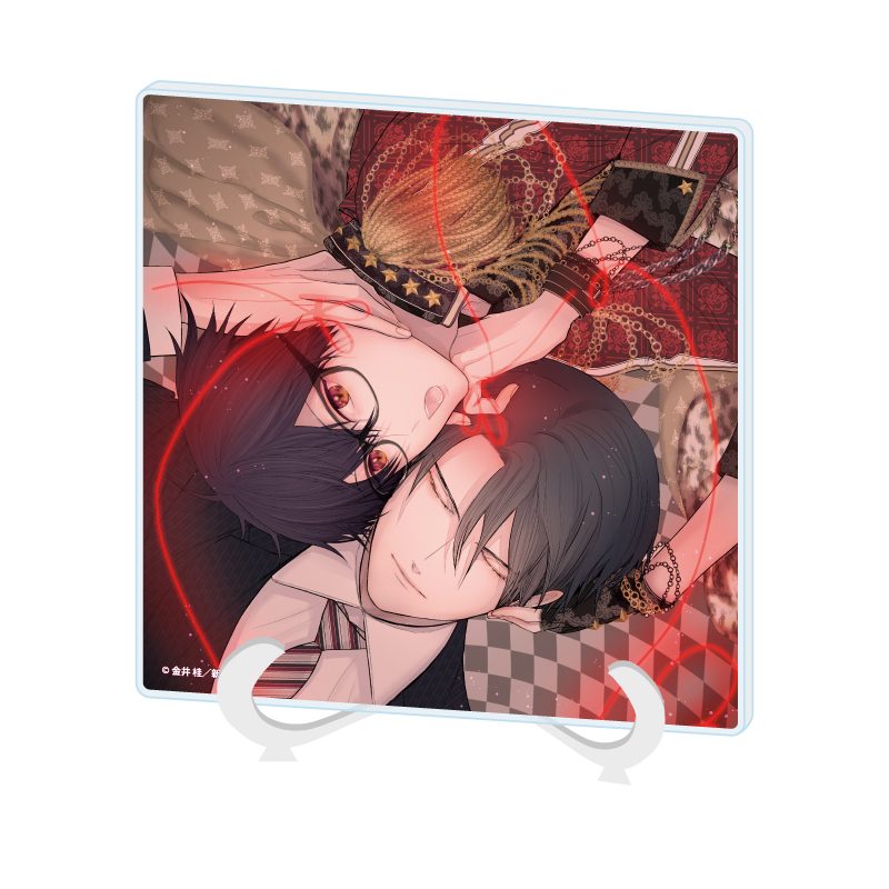 アクリルアートボード 金井桂先生 01 社会人カップルのSummer Vacation BLフェア(公式イラスト) (Acrylic Art Board Kei Kanai Works 01 Office Worker Couple's Summer Vacation BL Fair (Official Illustration))