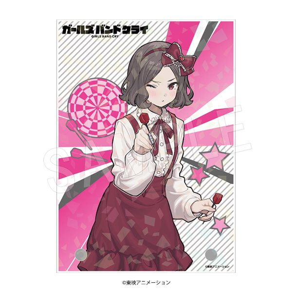 ガールズバンドクライ ホロアクリルアートパネル ROUND1コラボVer. 海老塚智 ("Girls Band Cry" Hologram Acrylic Art Panel ROUND1 Collaboration Ver. Ebizuka Tomo)