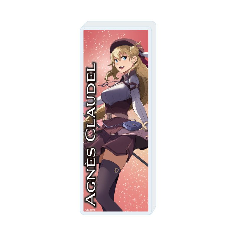ミニアクリルブロック 英雄伝説 界の軌跡-Farewell, O Zemuria- 02 アニエス・クローデル(公式イラスト) (Mini Acrylic Block "The Legend of Heroes: Trails Beyond the Horizon" 02 Agnes Claudel (Official Illustration))