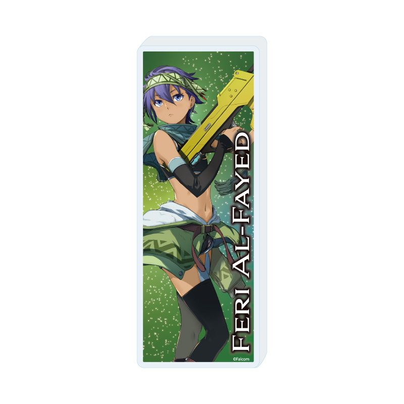 ミニアクリルブロック 英雄伝説 界の軌跡-Farewell, O Zemuria- 03 フェリ・アルファイド(公式イラスト) (Mini Acrylic Block "The Legend of Heroes: Trails Beyond the Horizon" 03 Feri Al-Fayed (Official Illustration))