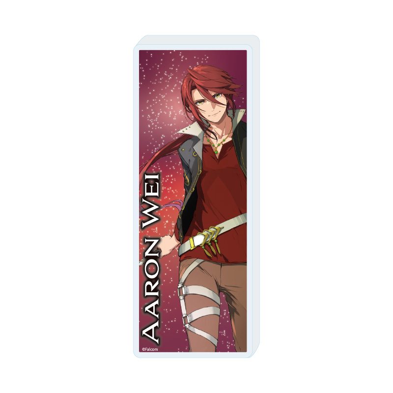 ミニアクリルブロック 英雄伝説 界の軌跡-Farewell, O Zemuria- 04 アーロン・ウェイ(公式イラスト) (Mini Acrylic Block "The Legend of Heroes: Trails Beyond the Horizon" 04 Aaron Wei (Official Illustration))