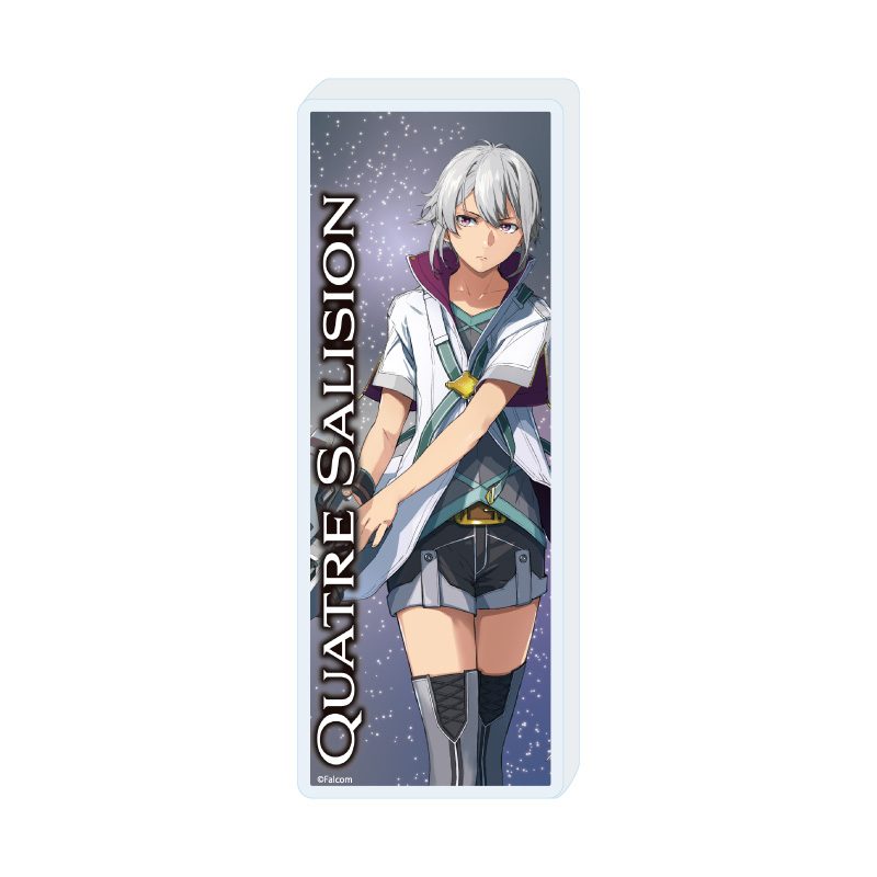 ミニアクリルブロック 英雄伝説 界の軌跡-Farewell, O Zemuria- 06 カトル・サリシオン(公式イラスト) (Mini Acrylic Block "The Legend of Heroes: Trails Beyond the Horizon" 06 Quatre Salision (Official Illustration))