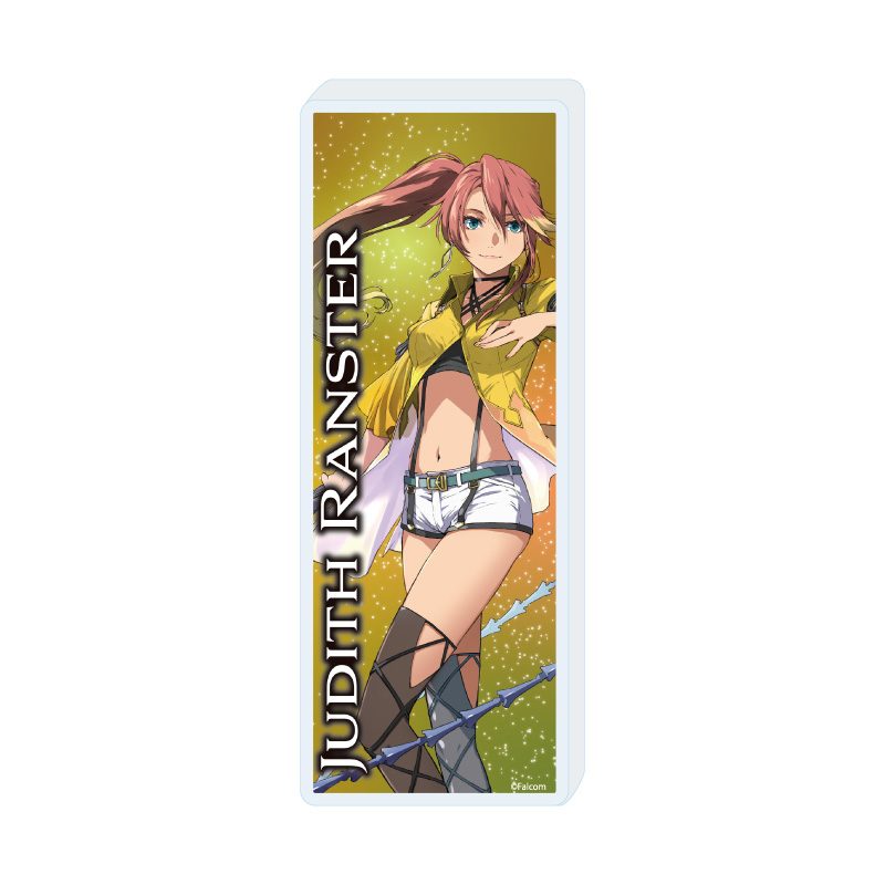 ミニアクリルブロック 英雄伝説 界の軌跡-Farewell, O Zemuria- 07 ジュディス・ランスター(公式イラスト) (Mini Acrylic Block "The Legend of Heroes: Trails Beyond the Horizon" 07 Judith Ranster (Official Illustration))