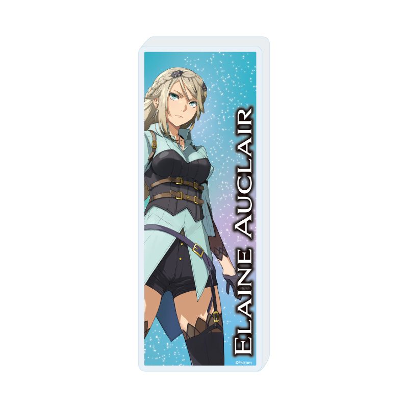 ミニアクリルブロック 英雄伝説 界の軌跡-Farewell, O Zemuria- 14 エレイン・オークレール(公式イラスト) (Mini Acrylic Block "The Legend of Heroes: Trails Beyond the Horizon" 14 Elaine Auclair (Official Illustration))