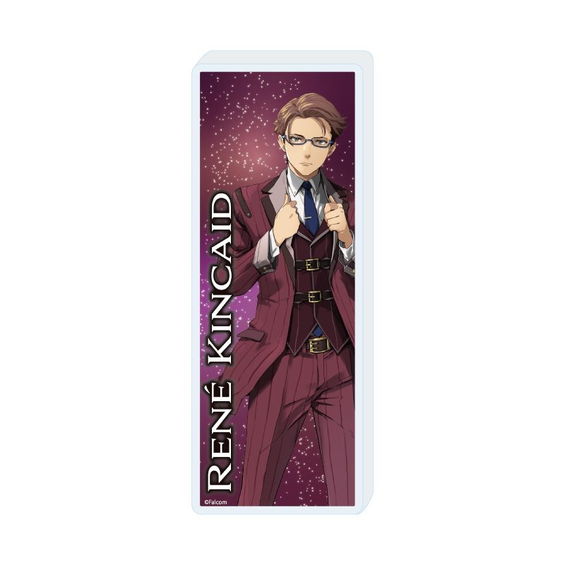 ミニアクリルブロック 英雄伝説 界の軌跡-Farewell, O Zemuria- 15 ルネ・キンケイド(公式イラスト) (Mini Acrylic Block "The Legend of Heroes: Trails Beyond the Horizon" 15 Rene Kincaid (Official Illustration))