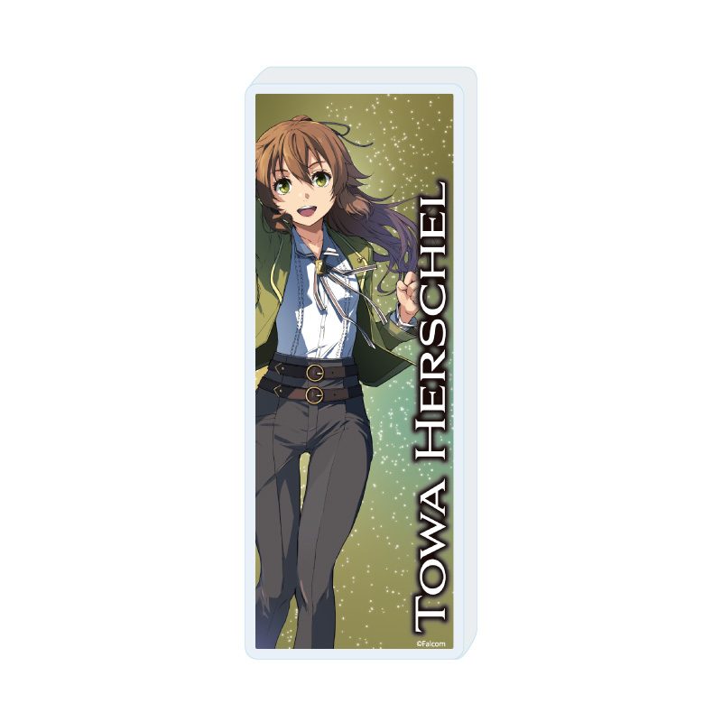 ミニアクリルブロック 英雄伝説 界の軌跡-Farewell, O Zemuria- 20 トワ・ハーシェル(公式イラスト) (Mini Acrylic Block "The Legend of Heroes: Trails Beyond the Horizon" 20 Towa Herschel (Official Illustration))