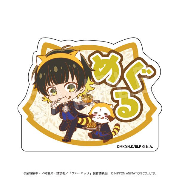 ブルーロック×ラスカル アクリルおなまえブロック 執事ミニキャラVer. 蜂楽廻 ("Blue Lock" x "Rascal the Raccoon" Acrylic Name Block Butler Mini Character Ver. Bachira Meguru)