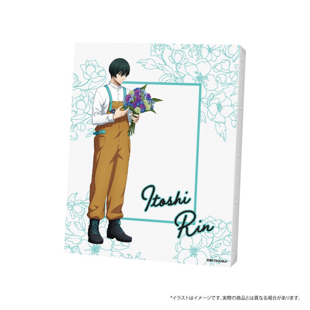 ブルーロック アートボード(キャンバス) 糸師凛(お花屋さん) ("Blue Lock" Art Board (Canvas) Itoshi Rin (Florist))