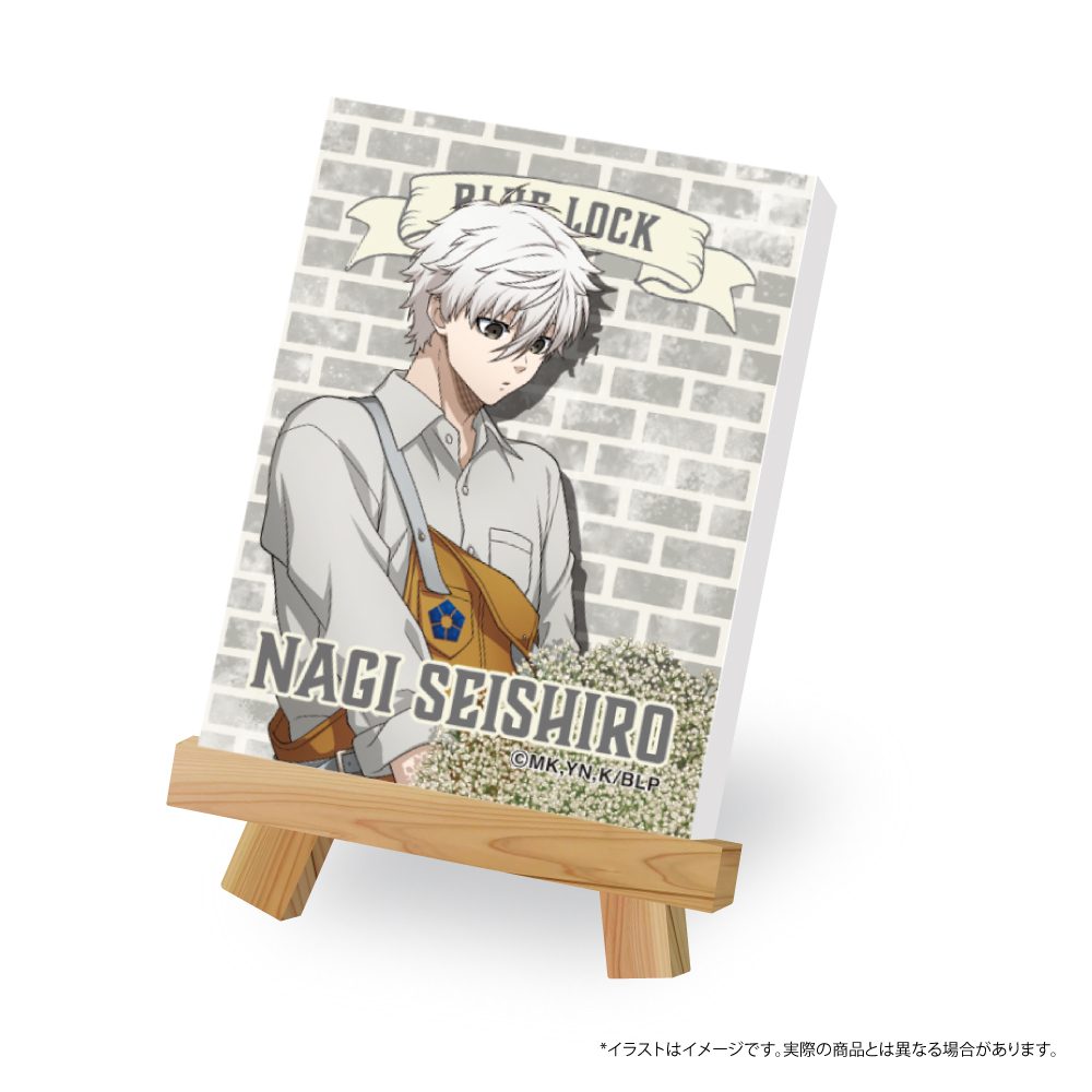 ブルーロック キャンバスボードミニ 凪誠士郎(お花屋さん) ("Blue Lock" Canvas Board Mini Nagi Seishiro (Florist))