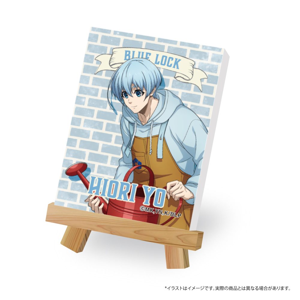 ブルーロック キャンバスボードミニ 氷織羊(お花屋さん) ("Blue Lock" Canvas Board Mini Hiori Yo (Florist))