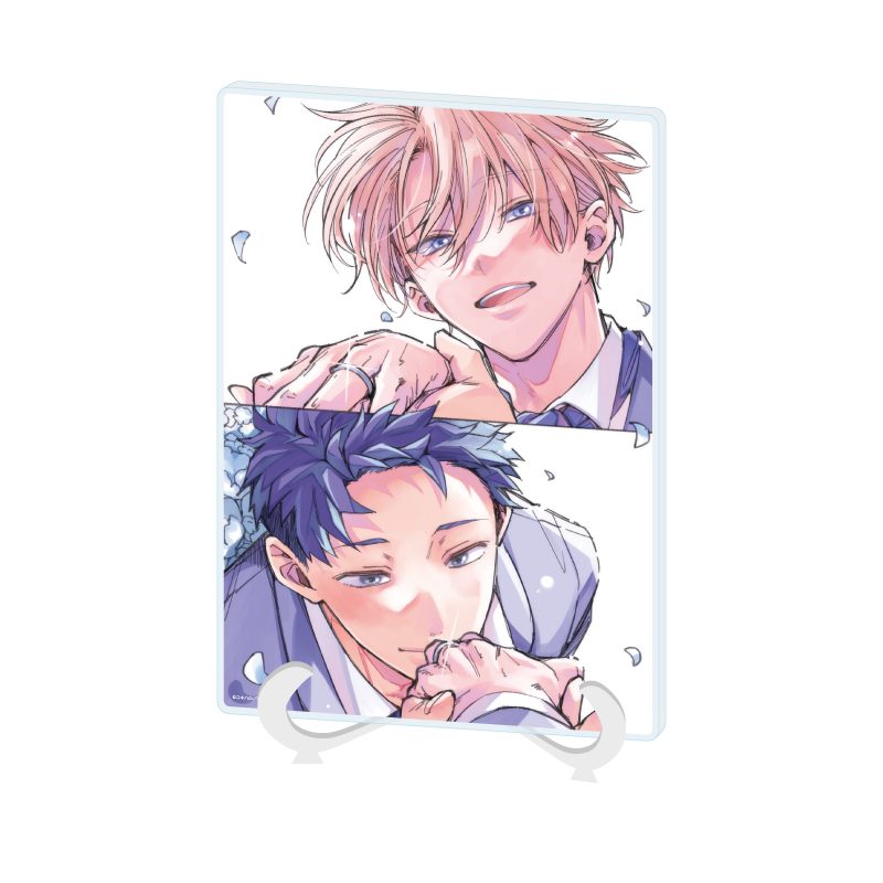 アクリルアートボード A5サイズ Glanz BL comics 02 食らいついてよ、旦那さま(公式イラスト) (Acrylic Art Board A5 Size Glanz BL Comics 02 "Eat Me Up, My Husband" (Official Illustration))