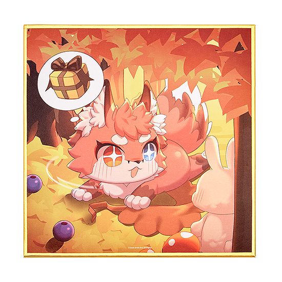 FLUFFY LAND 色紙 大発見 (FLUFFY LAND Shikishi Big Discovery)
