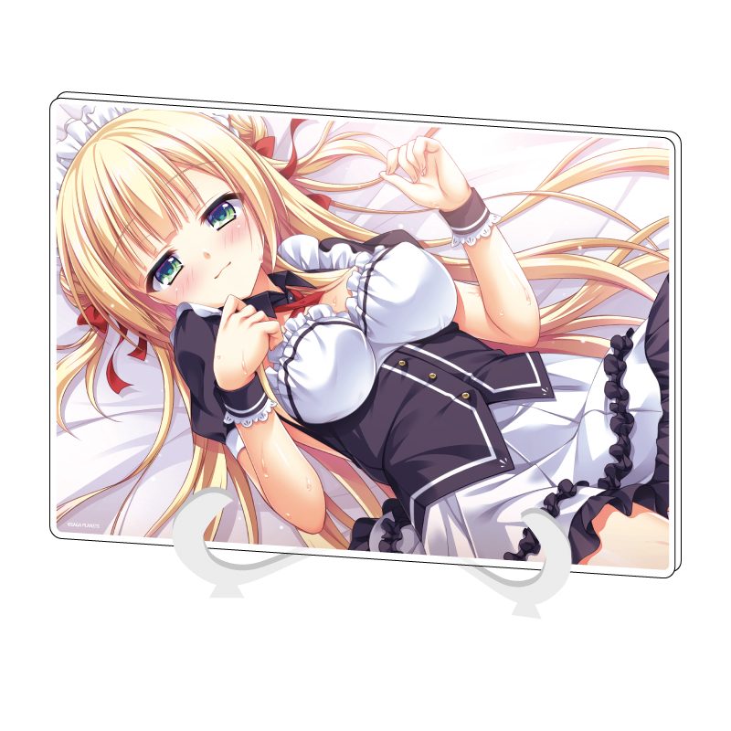 アクリルアートボード A5サイズ 金色ラブリッチェ 02 デザインB(公式イラスト) (Acrylic Art Board A5 Size "Kin-iro Loveriche" 02 Design B (Official Illustration))