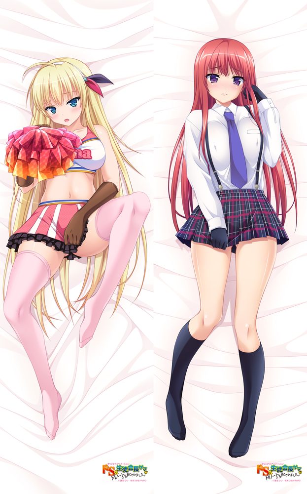 ドSなマイナ会長サマがMノートに支配されました。 ドSdoMっ娘抱き枕カバー 【セパレート仕様】 ("Do S na Seitokaichou-sama ga M Note ni Shihai Saremashita" Do S do Mkko Maina Dakimakura Cover Separate Ver.)