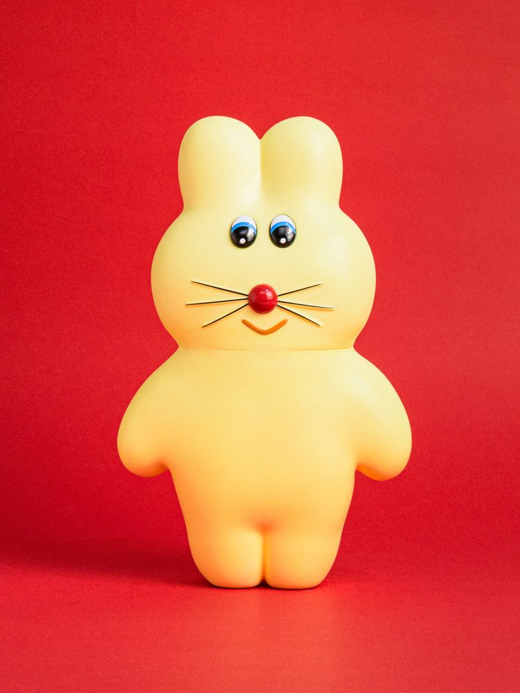 むにゅのソフビフィギュア プクプク れもんミルク (munyu no Soft Vinyl Figure Pukupuku Lemon Milk)