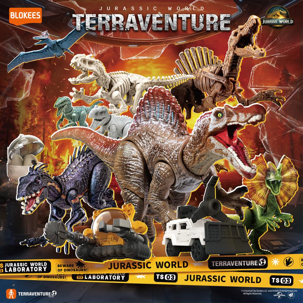 Blokees ジュラシック・ワールド テラベンチャー TS03プラモデル (Blokees "Jurassic World" Terraventure TS03 Plastic Model)
