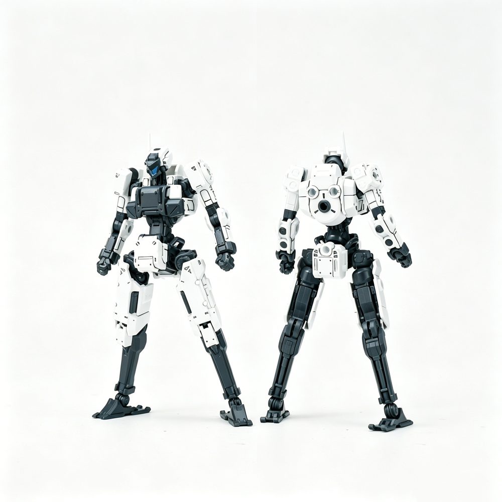 SHEIK MAINLAND 3 min project(スリーミニッツプロジェクト)シリーズ FENRIR(フェンリル) 1/18スケールプラスチックモデルキット(ホワイト) (SHEIK MAINLAND 3 MIN PROJECT SERIES FENRIR 1/18 SCALE PLASTIC MODEL KIT (WHITE))