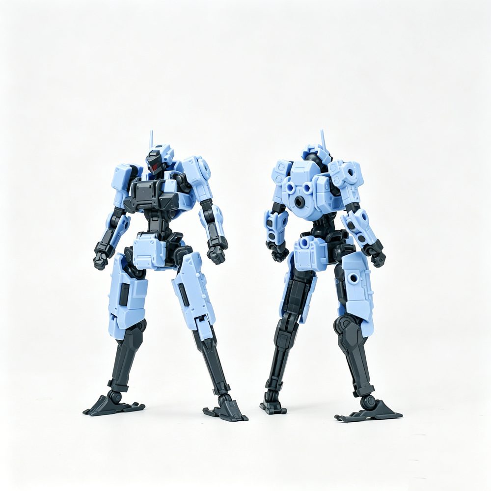 SHEIK MAINLAND 3 min project(スリーミニッツプロジェクト)シリーズ FENRIR(フェンリル) 1/18スケールプラスチックモデルキット(水色) (SHEIK MAINLAND 3 MIN PROJECT SERIES FENRIR 1/18 SCALE PLASTIC MODEL KIT (LIGHT BLUE))