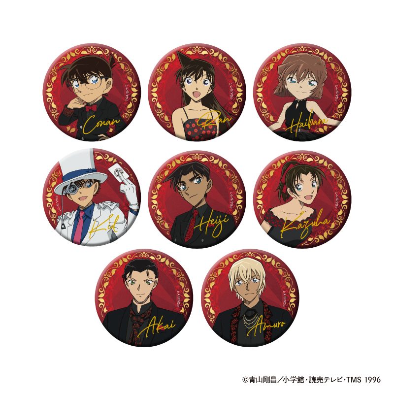 名探偵コナン トレーディング箔押し缶バッジ コンサート2026 ("Detective Conan" Trading Gilding Can Badge Concert 2026)