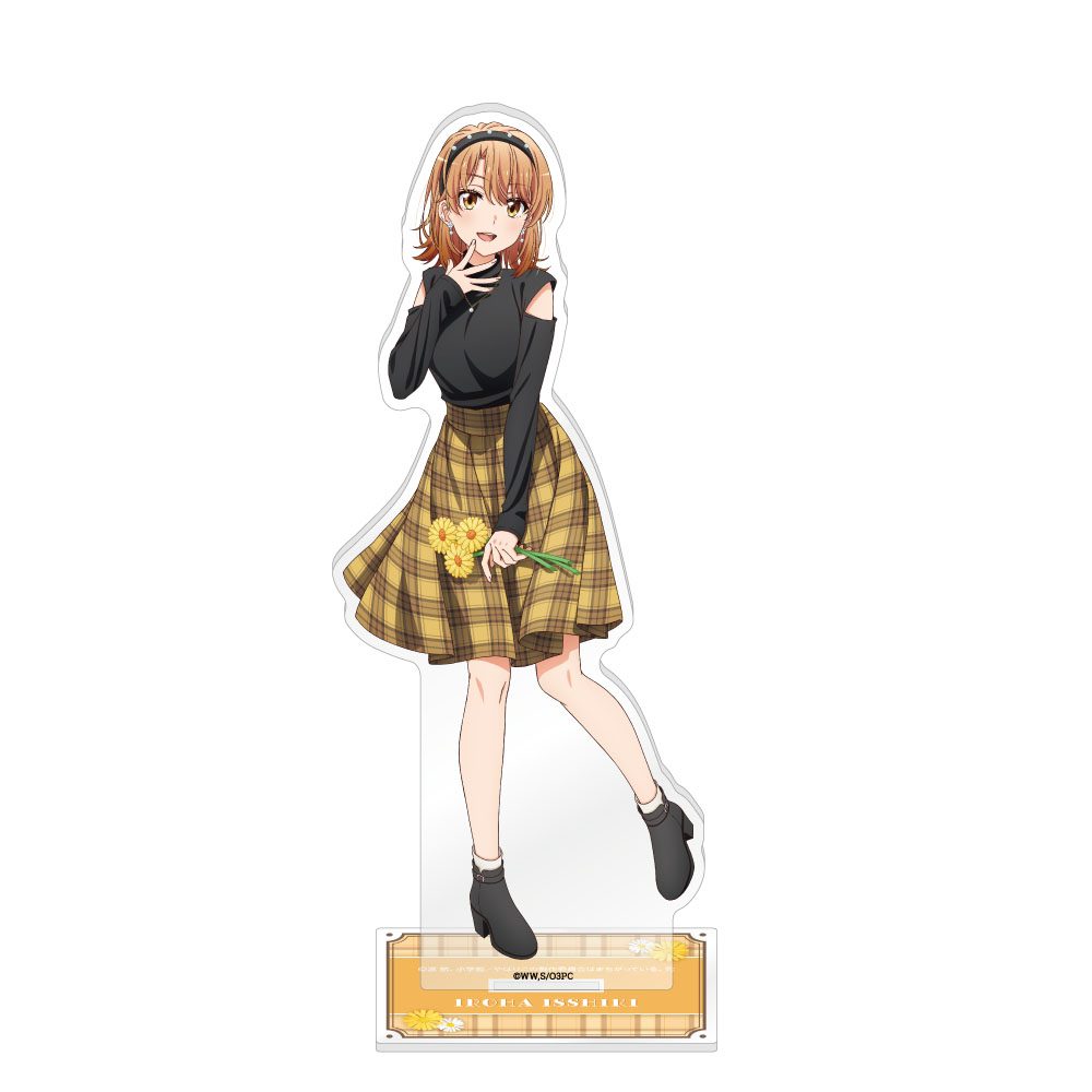 やはり俺の青春ラブコメはまちがっている。完 BIGアクリルスタンド 一色いろは ("Yahari Ore no Seishun Love-come wa Machigatteiru. Kan" Big Acrylic Stand Isshiki Iroha)