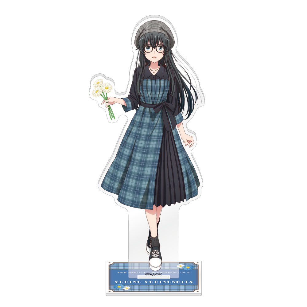 やはり俺の青春ラブコメはまちがっている。完 BIGアクリルスタンド 雪ノ下雪乃 ("Yahari Ore no Seishun Love-come wa Machigatteiru. Kan" Big Acrylic Stand Yukinoshita Yukino)
