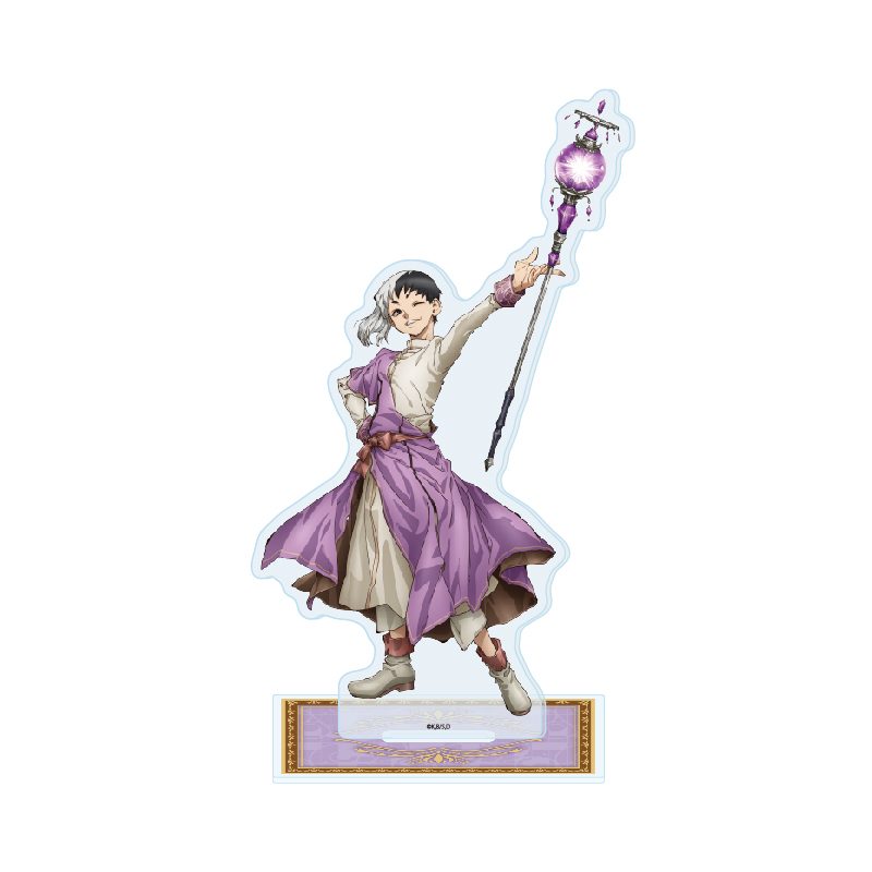 アクリルスタンド Dr.STONE 81 あさぎりゲン RPG Ver.(描き下ろしイラスト) (Acrylic Stand "Dr. Stone" 81 Asagiri Gen RPG Ver. (Original Illustration))