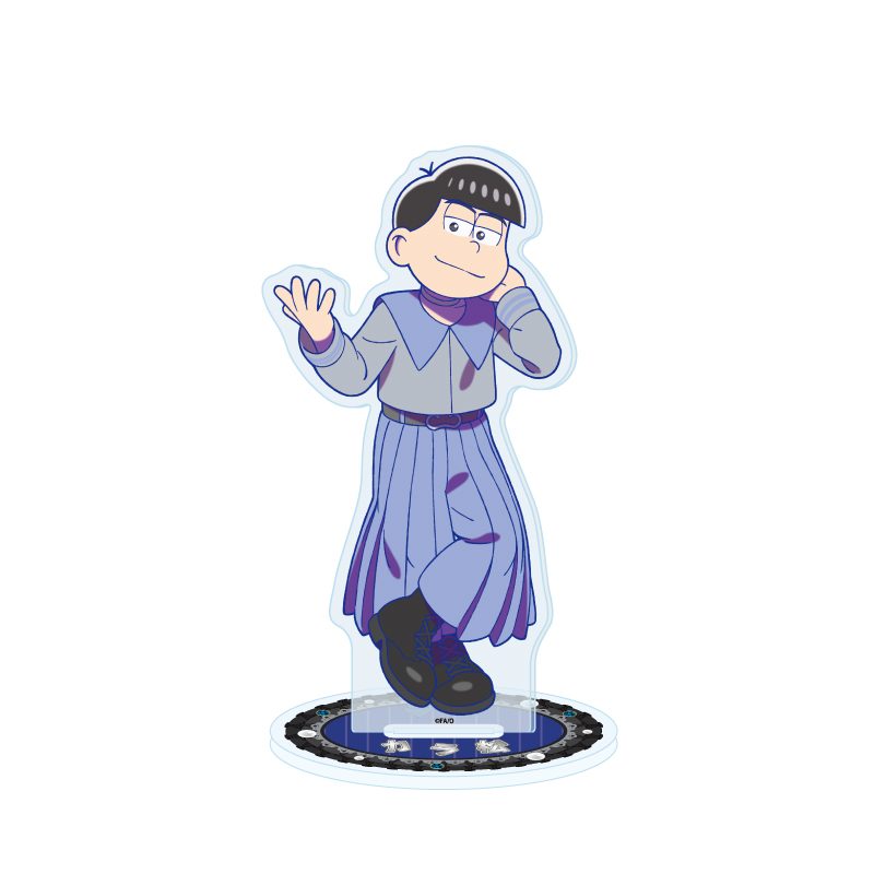 アクリルスタンド おそ松さん 17 カラ松 和風セーラーVer.(描き下ろしイラスト) (Acrylic Stand "Osomatsu-san" 17 Karamatsu Japanese Style Sailor Ver. (Original Illustration))