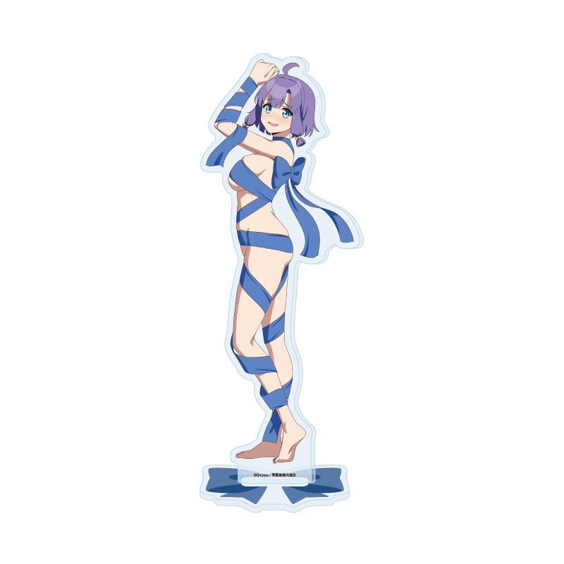 アクリルスタンド ぬきたし THE ANIMATION 03 畔美岬 プレゼントVer.(描き下ろしイラスト) (Acrylic Stand "Nukitashi THE ANIMATION" 03 Hotori Misaki Present Ver. (Original Illustration))