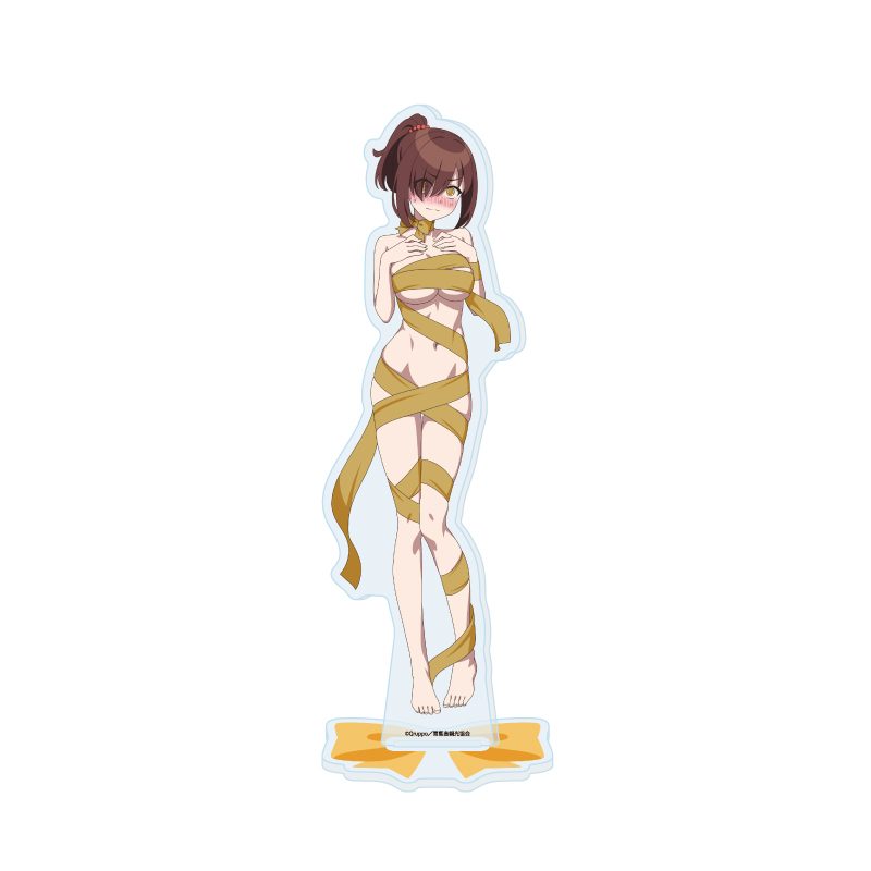 アクリルスタンド ぬきたし THE ANIMATION 04 橘麻沙音 プレゼントVer.(描き下ろしイラスト) (Acrylic Stand "Nukitashi THE ANIMATION" 04 Tachibana Asane Present Ver. (Original Illustration))