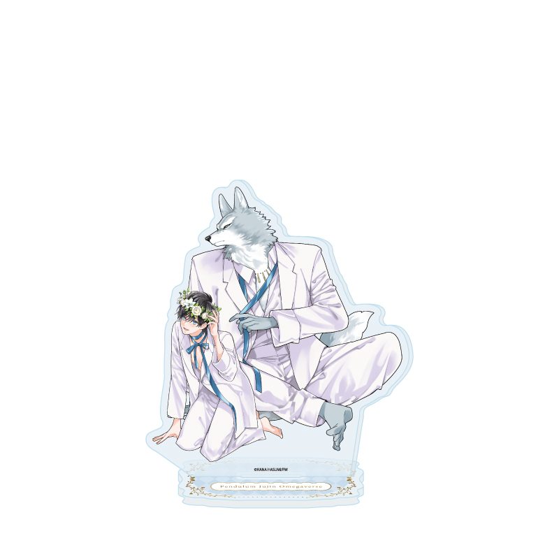 アクリルスタンド 獣人オメガバースシリーズ 01 ペンデュラム ルアード&カイ(描き下ろしイラスト) (Acrylic Stand "The Beastmen Omegaverse Saga" Series 01 Pendulum Luard & Kai (Original Illustration))
