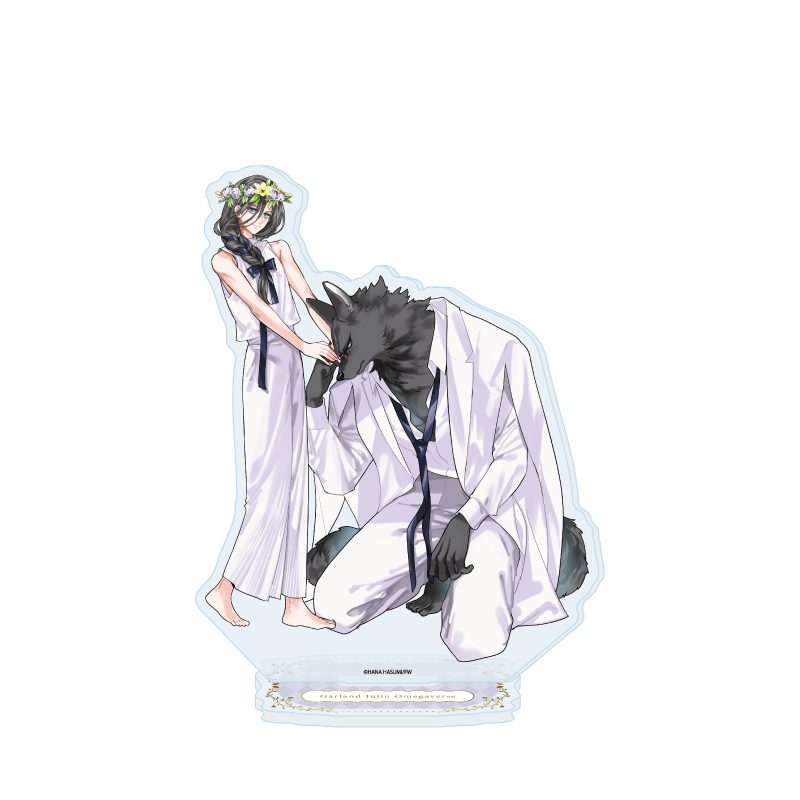 アクリルスタンド 獣人オメガバースシリーズ 03 ガーランド ディエゴ&ジル(描き下ろしイラスト) (Acrylic Stand "The Beastmen Omegaverse Saga" Series 03 Garland Diego & Jill (Original Illustration))