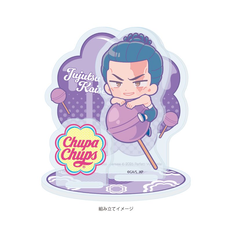 アクリルスタンドプレート 呪術廻戦×チュッパチャプス 07 東堂葵(コラボイラスト) (Acrylic Stand Plate "Jujutsu Kaisen" x Chupa Chups 07 Todo Aoi (Collaboration Illustration))