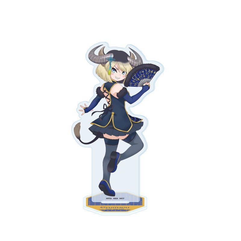 アクリルスタンド けものフレンズ3 21 ギュウマオウ チャイナ服Ver.(描き下ろしイラスト) (Acrylic Stand "Kemono Friends 3" 21 Bull Demon King China Dress Ver. (Original Illustration))