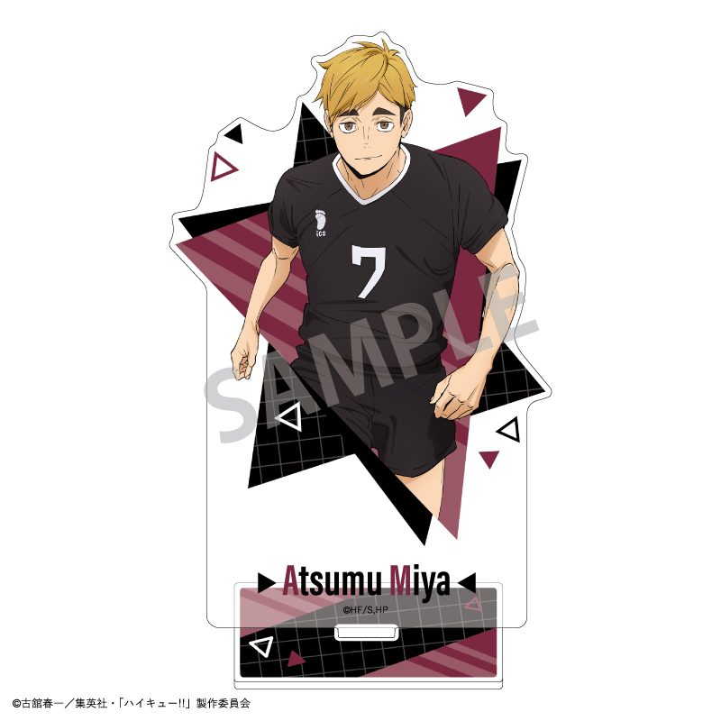 ハイキュー!! オーロラアクリルスタンド 宮侑(2026年7月版) ("Haikyu!!" Aurora Acrylic Stand Miya Atsumu (July, 2026 Edition))
