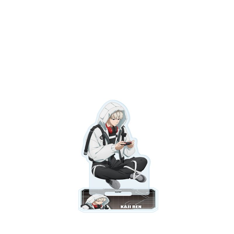 アクリルスタンド WIND BREAKER 24 梶蓮(描き下ろしイラスト) (Acrylic Stand "Wind Breaker" 24 Kaji Ren Original Illustration)