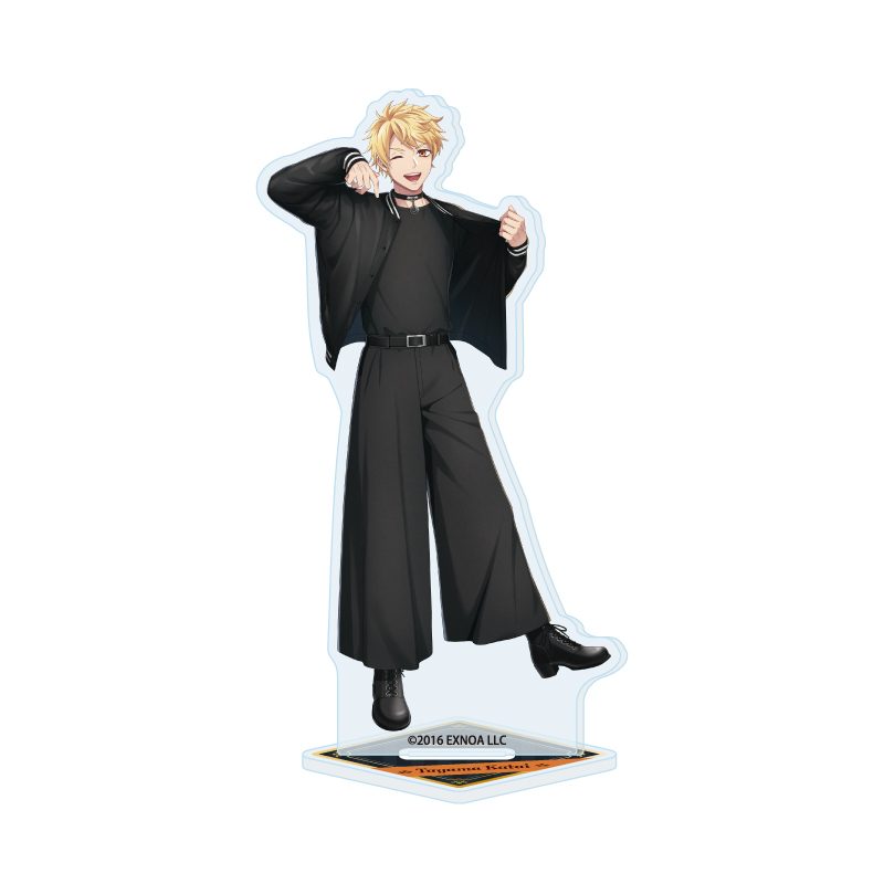アクリルスタンド 文豪とアルケミスト 49 田山花袋 ブラックコーデVer.(描き起こしイラスト) (Acrylic Stand "Bungo to Alchemist" 49 Tayama Katai Black Outfit Ver. (Original Illustration))
