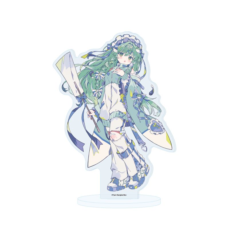 アクリルスタンド 東方Project 28 東風谷早苗 天使界隈Ver.(描き起こしイラスト) (Acrylic Stand "Touhou Project" 28 Kochiya Sanae Tenshi Kaiwai Ver. (Original Illustration))
