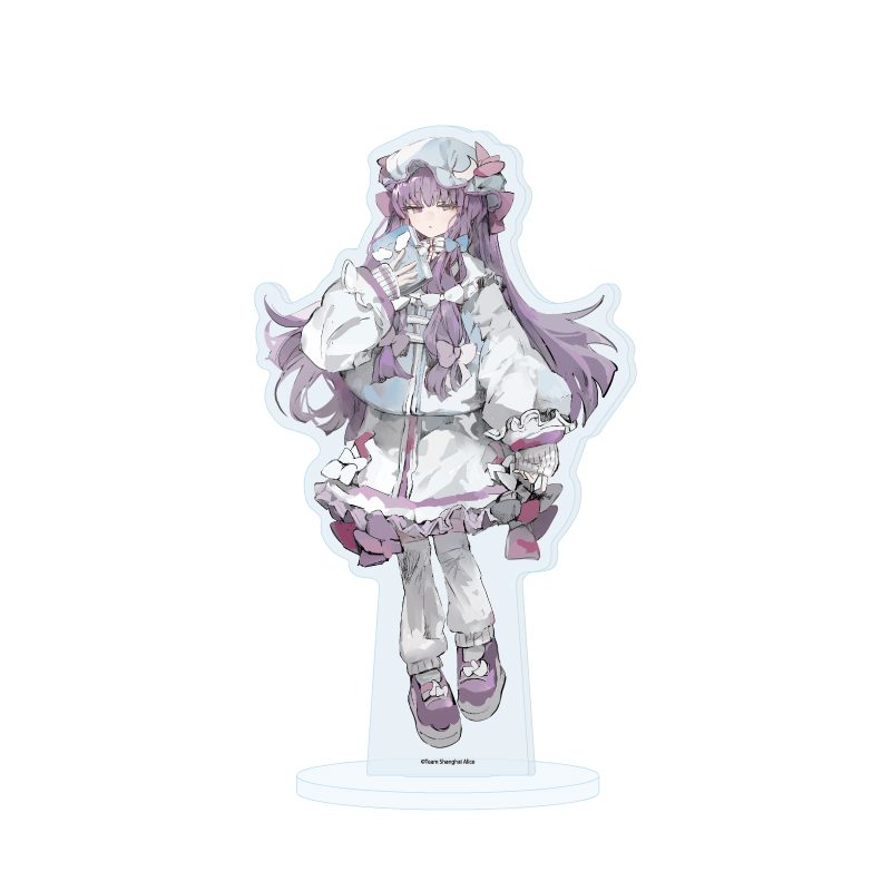 アクリルスタンド 東方Project 34 パチュリー・ノーレッジ 天使界隈Ver.(描き起こしイラスト) (Acrylic Stand "Touhou Project" 34 Patchouli Knowledge Tenshi Kaiwai Ver. (Original Illustration))