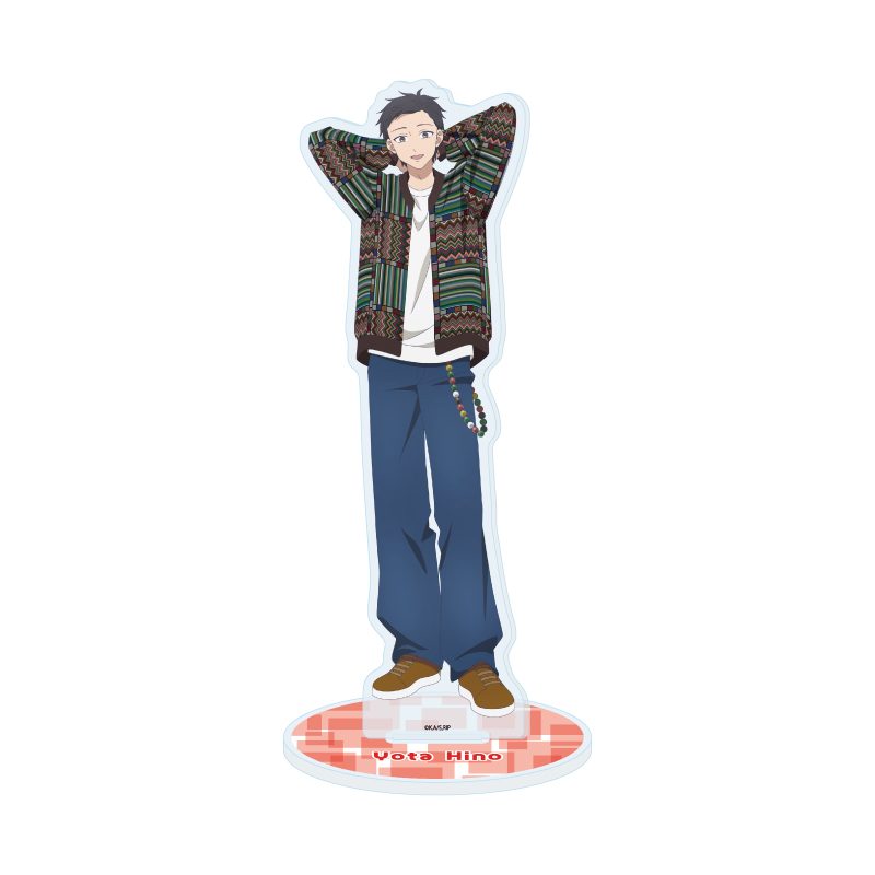 アクリルスタンド 氷の城壁 04 日野陽太 古着ファッションVer.(描き下ろしイラスト) (Acrylic Stand "THE RAMPARTS OF ICE" 04 Hino Yota Used Clothes Fashion Ver. (Original Illustration))
