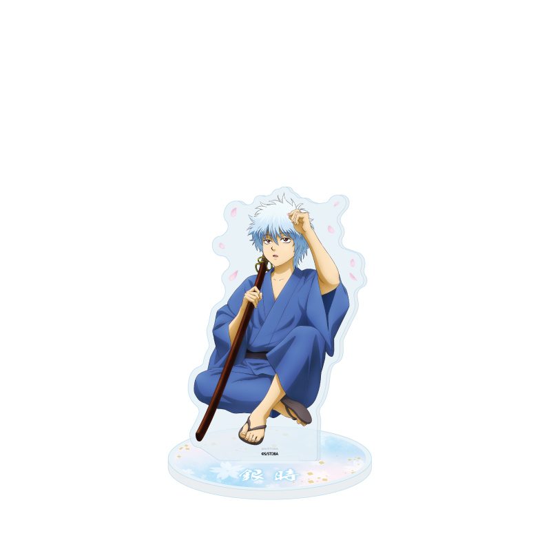 アクリルスタンド 銀魂 16 坂田銀時 お花見 幼少期Ver.(描き下ろしイラスト) (Acrylic Stand "Gintama" 16 Sakata Gintoki Ohanami Childhood Ver. (Original Illustration))